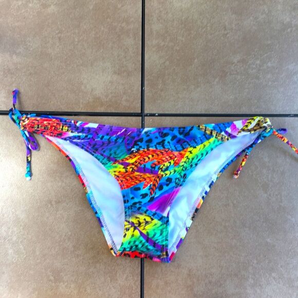 Rainbow bikini bottoms - Picture 1 of 5